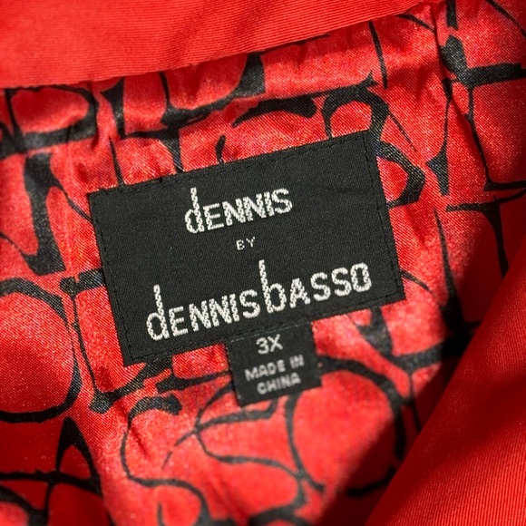 Dennis by Dennis Basso - Red Raincoat - Picture 9 of 9
